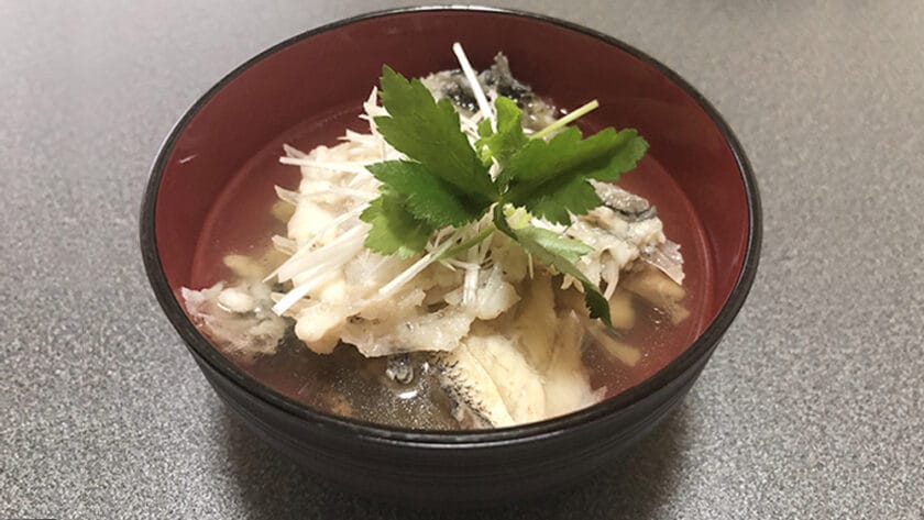 チヌ(クロダイ)のあら汁、お吸い物|釣果メシ