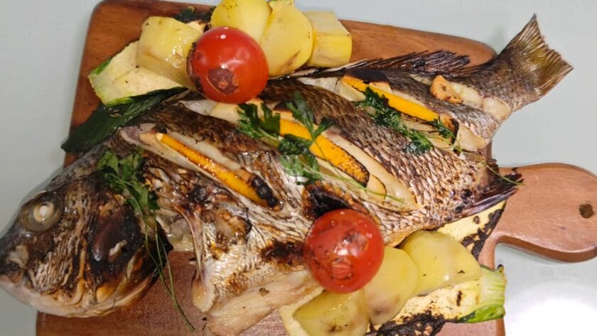 チヌ(クロダイ)の丸ごとグリル|釣果メシ