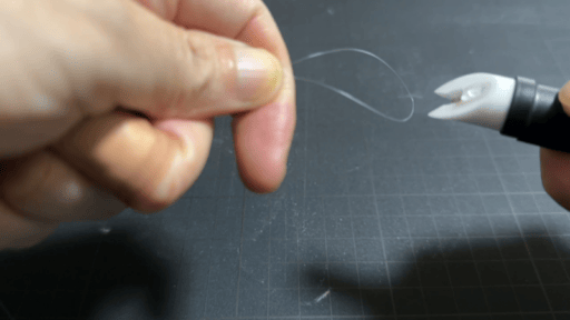 ラインをカット、ハピソンヒートカッター