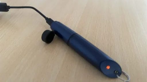 充電中、ハピソンヒートカッター