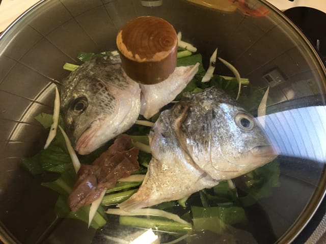 魚を蒸す、広東風中華蒸し|釣果メシ