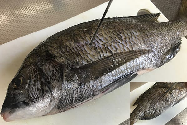 「たて塩つけ」の準備