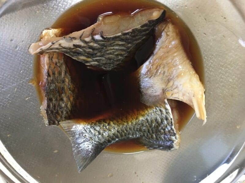 魚の竜田揚げ、つくり方