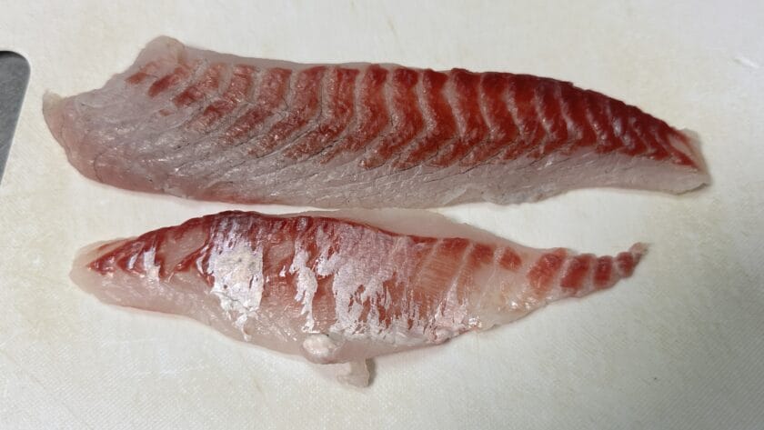 切り身を用意｜韓国風お刺身「フェ」のつくり方、レシピ