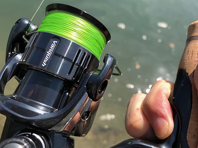 手元で感じる感度|19ヴァンキッシュC2000S,インプレ