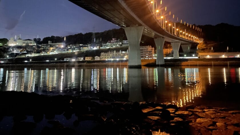 夜の明暗部｜シーバスのポイント