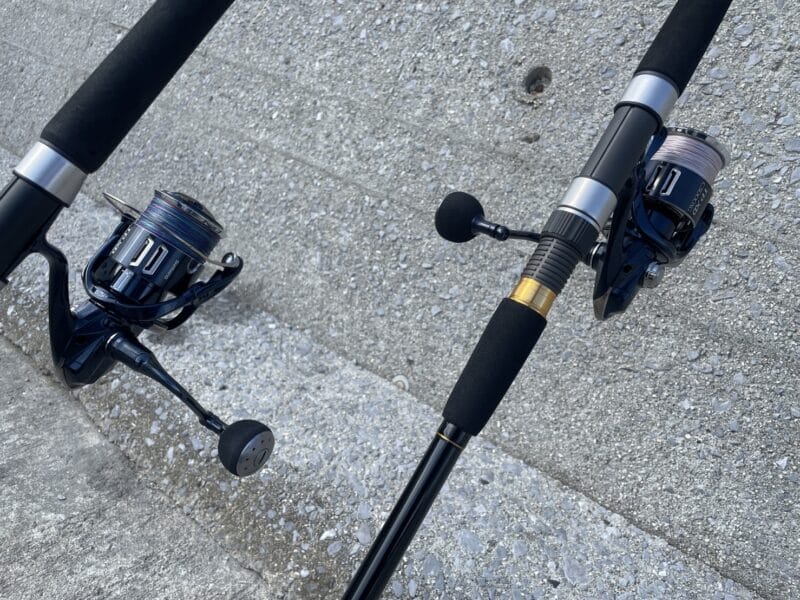 ショアジギング,シーバスロッド,代用