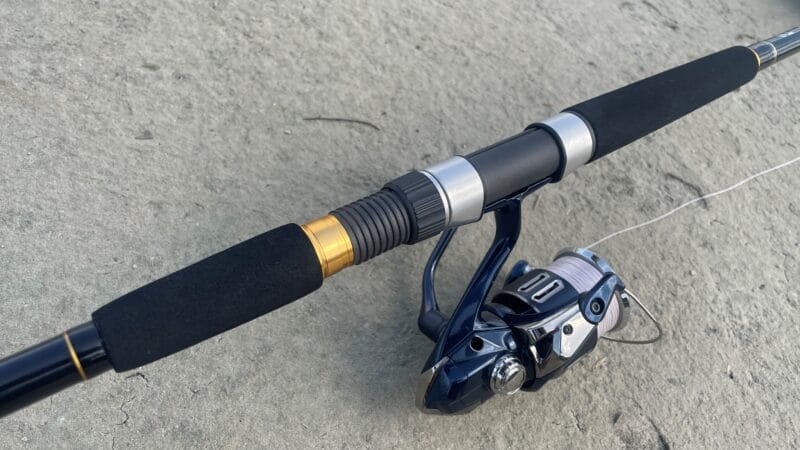 フォアグリップ|ダイワジグキャスター100MHインプレ