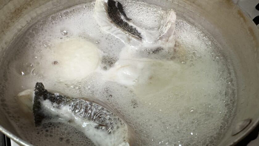 魚の旨味を引き出す|釣り魚の梅照り煮,レシピ,釣果メシ