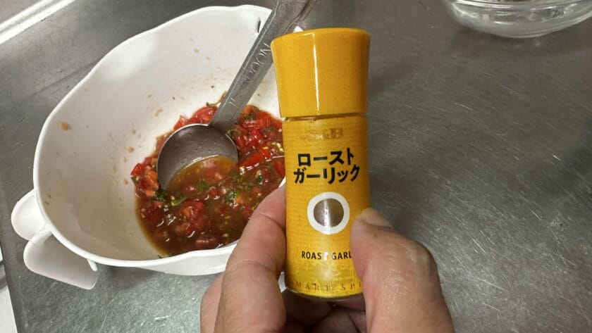 冷製トマトアッシェソースフルーツトマト　最高峰