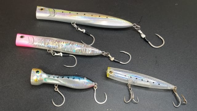 ポッパーで青物の誘い方