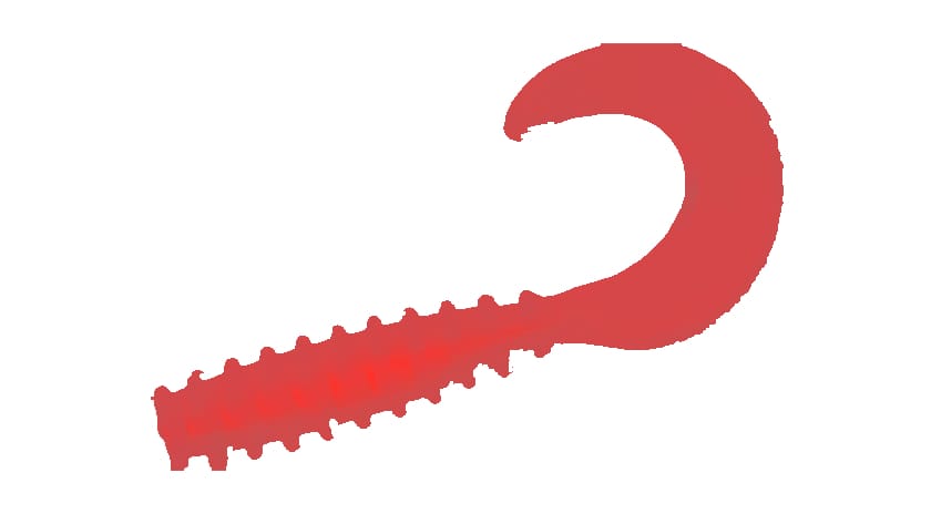 カーリーテール｜アジングワームのテールの種類と使い分け方