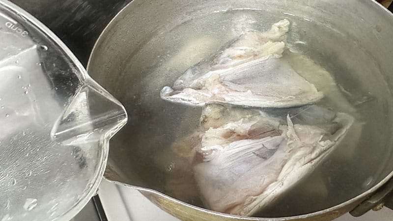 魚だしを取る｜魚だしざる蕎麦,レシピ