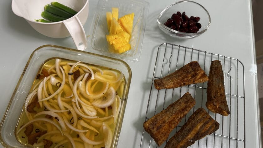 漬け込む｜オリエンタル風マリネ,つくり方,レシピ,釣果メシ