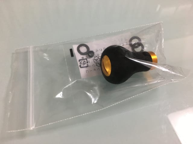 カスタムハンドルノブ｜ソアレ2000番,リール,インプレ