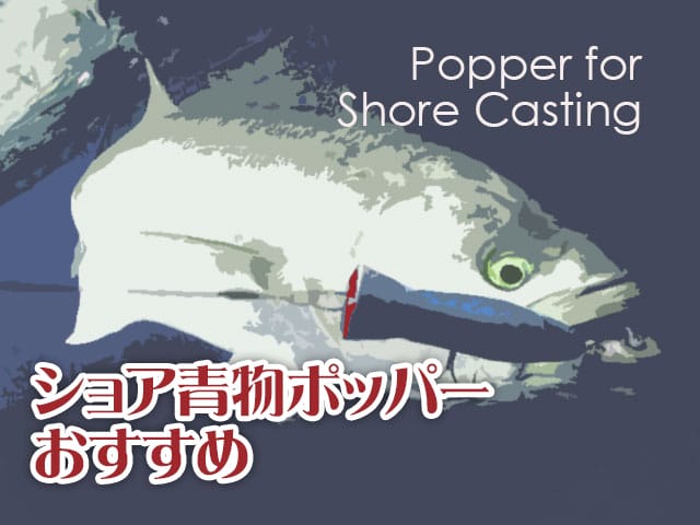 ショア青物のポッパーおすすめ