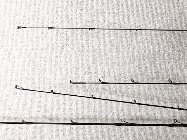 ロッドティップ、感度|タイラバロッド、バスロッド,代用