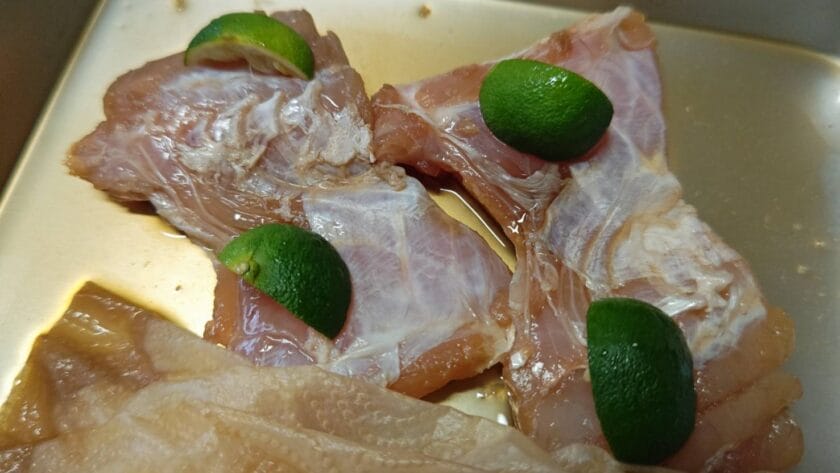 裏返す、漬ける｜若狭柚庵焼,レシピ,釣果メシ