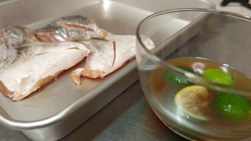 取り出す｜若狭柚庵焼,レシピ,釣果メシ