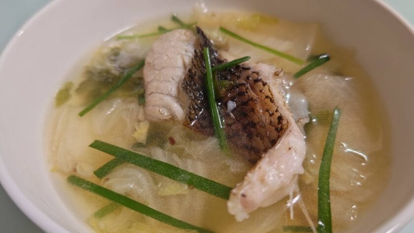 完成②｜白身魚の酸菜魚,レシピ,釣果メシ