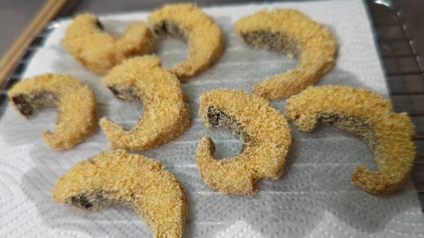 揚げ上り|白身魚のとうもろこし揚げ・フレッシュサルサとグアカモーレ,レシピ,釣果メシ