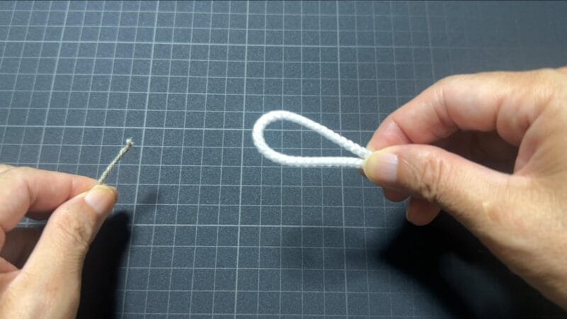 オルブライトノット改の結び方②
