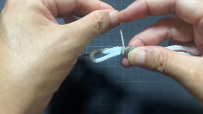 オルブライトノット改の結び方⑤