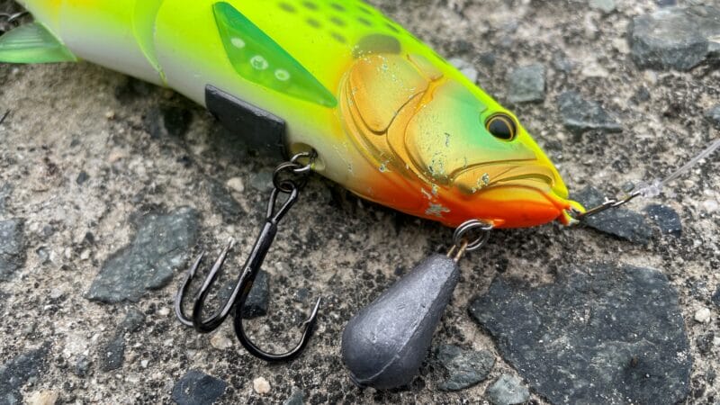 シンカーをセット、ウエイトチューン|ダウズスイマー180,インプレ,人気カラー,使い方