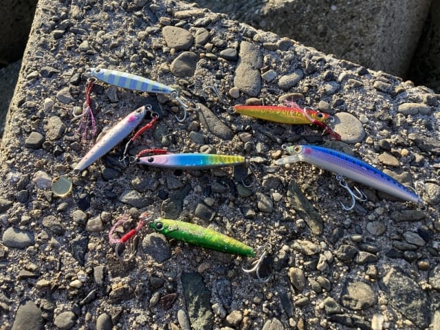 ルアーローテーション｜ショア青物ゲーム,ポイント,ルアー