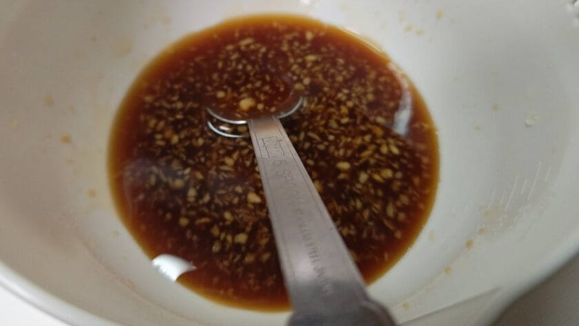 たれの材料の用意|魚の生姜焼き,レシピ,釣果メシ