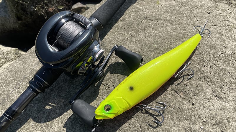 メガドッグ,ビッグペンシル試投｜23アンタレスDCMD,インプレ,ライン,飛距離