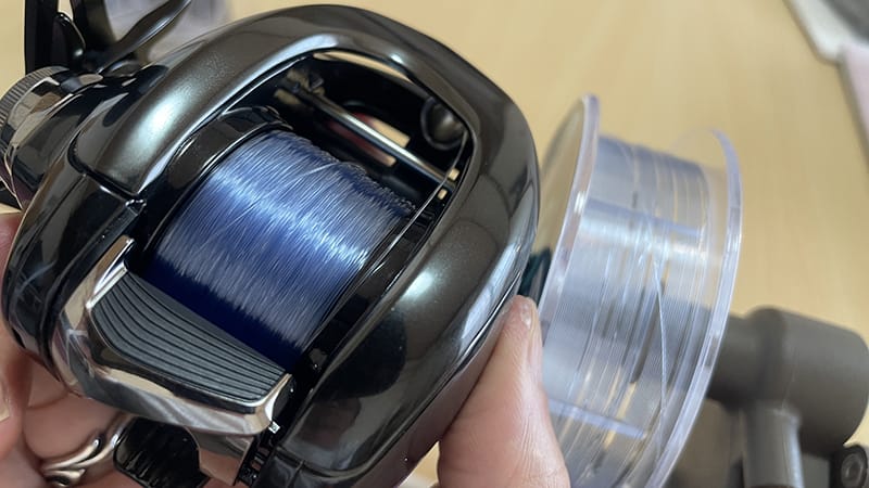 ナイロンラインでも検証｜23アンタレスDCMD,インプレ,ライン,飛距離