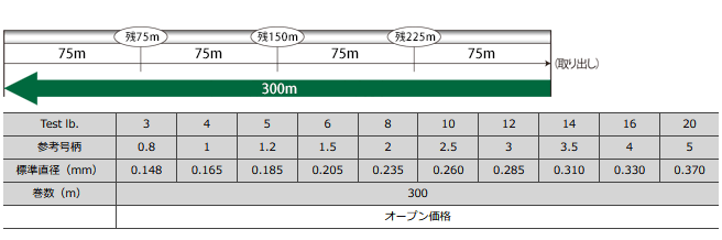 シーガーフロロマイスター300