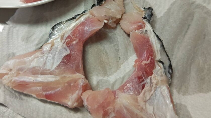 魚に下味をつける｜魚のパエリア,時短レシピ,釣果メシ