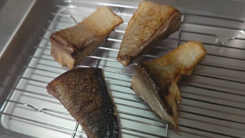 油切り｜ブリの南イタリア風照り焼き,釣果メシ,レシピ