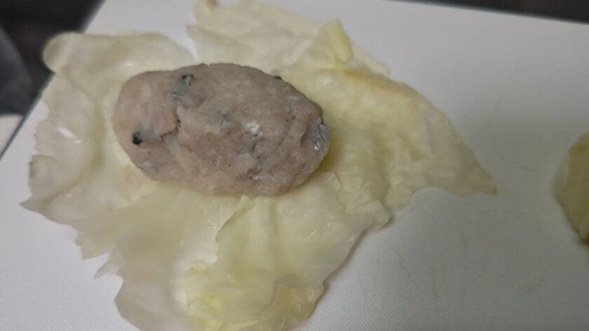 魚ミンチ捏ねる｜白身魚のロールキャベツ,つくり方,レシピ,釣果メシ