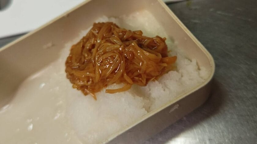 なめ茸おろし|秋鮭,アキアジ,根菜の揚げ出し・なめ茸おろし,レシピ,釣果メシ