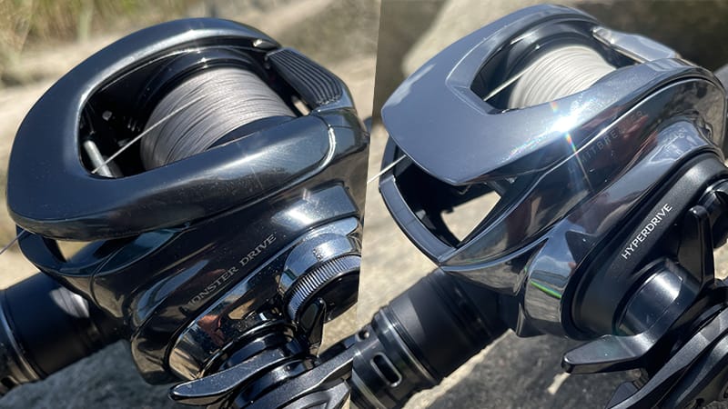 デザイン｜23アンタレスDCMD,ダイワIM Z,比較