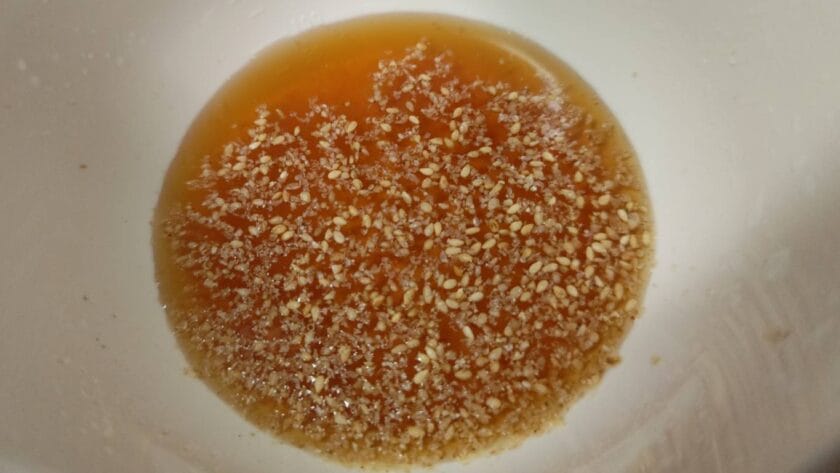 ごまつゆをつくる|料亭風つゆだくごまアジ,作り方,レシピ,釣果メシ