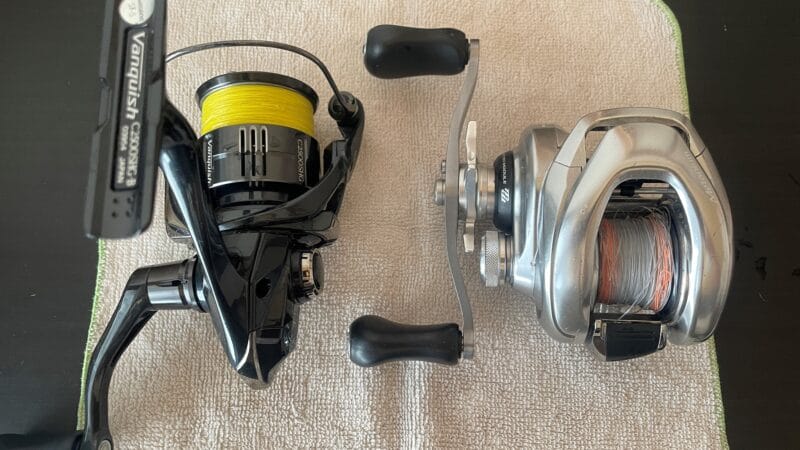 乾燥、リールの洗浄方法、スピニングリール|タックル,洗浄,メンテナンス