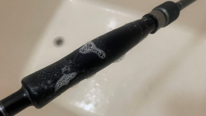 EVAグリップ、ロッドの洗浄|タックル,洗浄,メンテナンス