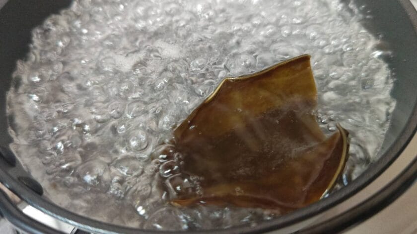 昆布出し｜鮭の酒粕三平汁,つくり方,レシピ,釣果メシ