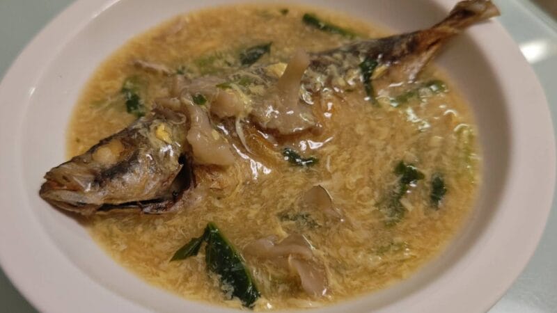 アジの生姜風味の卵とじあんかけ｜アジ料理,おすすめ,レシピ,釣果メシ