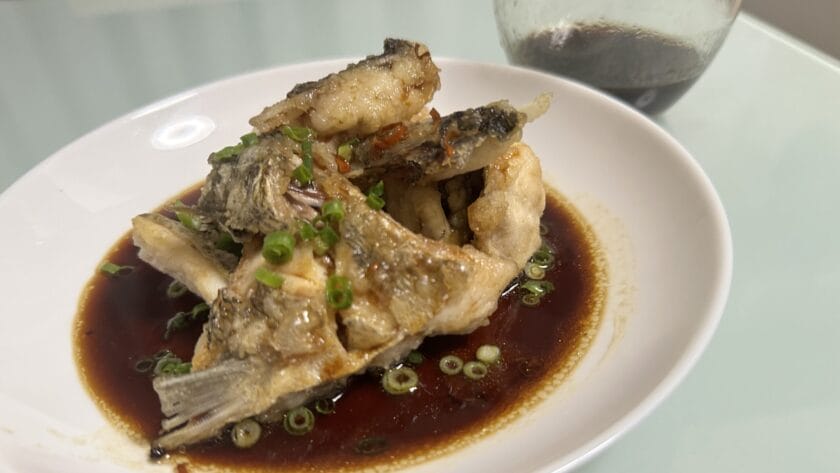 アジの揚げ焼・ピリ辛ねぎ酢醤油｜アジ料理,おすすめ,レシピ,釣果メシ