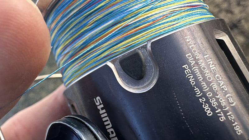 キャスト時にラインストッパーに引っ掛かる,ライントラブル,対処法