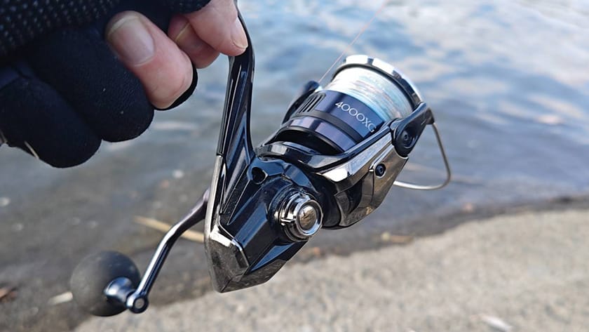 軽快な操作性｜25ツインパワーXD,インプレ,4000XG,リール,シマノ