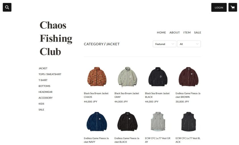 Chaos Fishing Club|釣りアパレル,ブランド,おしゃれ,,おすすめ